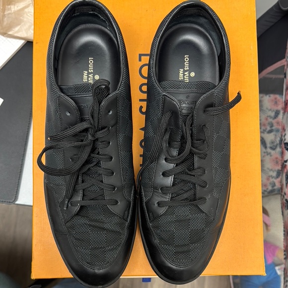 Louis Vuitton Men's Black Sneakers